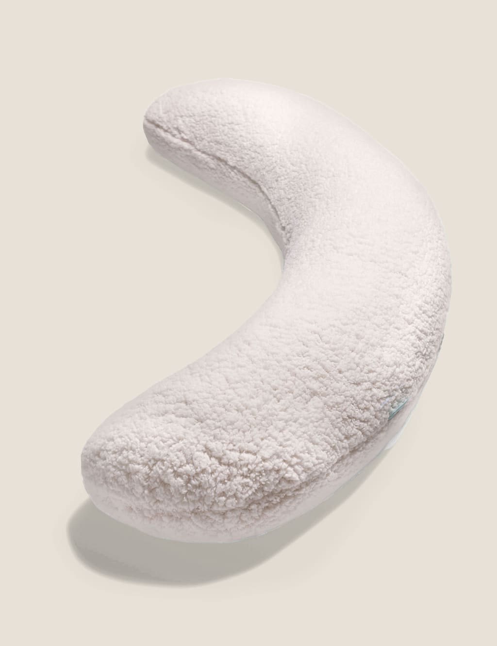 Cream Sherpa Fleece Body Pillow 3 of 6