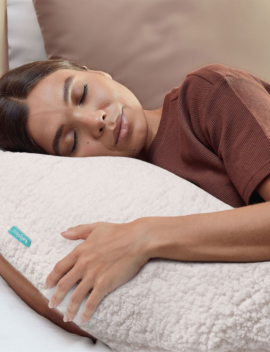 Fleece body pillow cheap