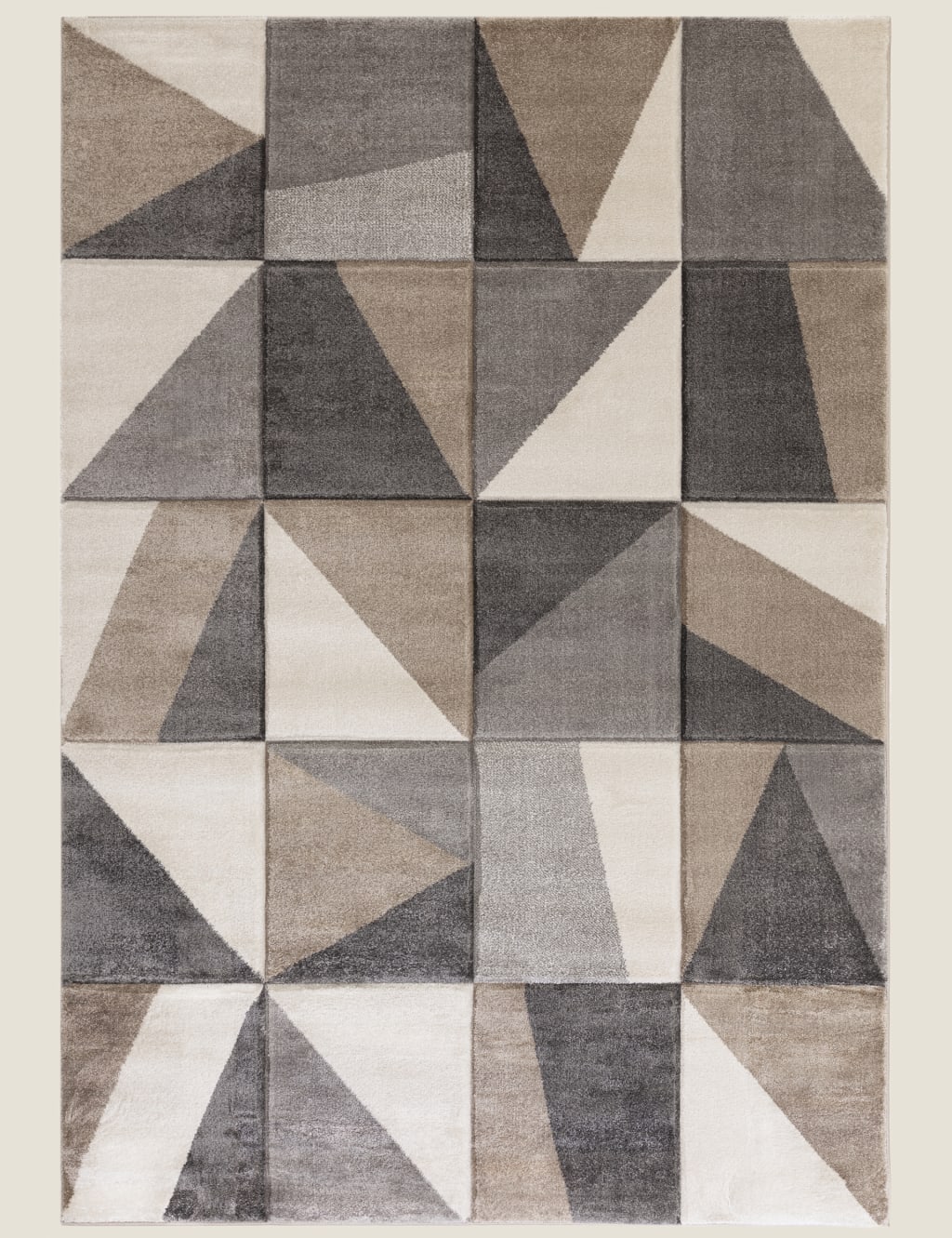 Carved Triangles Rug 2 of 5