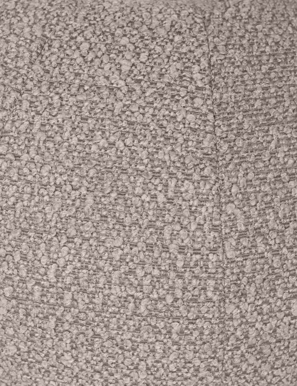 Bouclé Round Pouffe 4 of 4