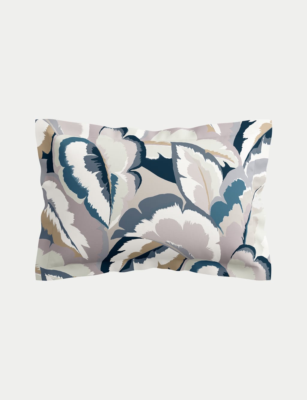 Pure Cotton Sateen Calathea Bedding Set 4 of 4