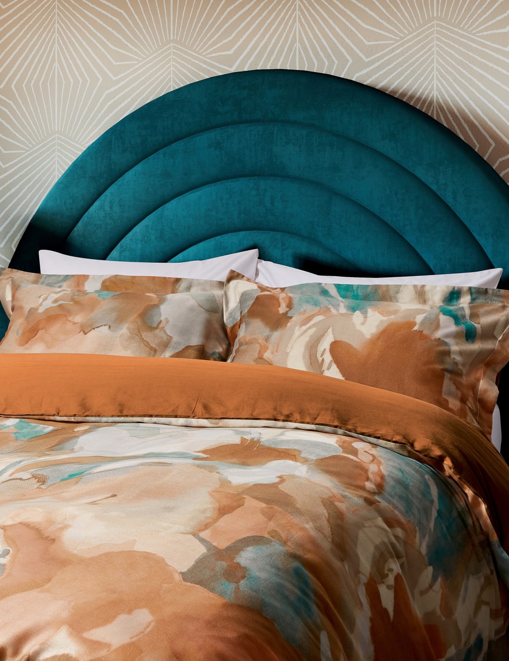 Pure Cotton Sateen Foresta Bedding Set 2 of 5