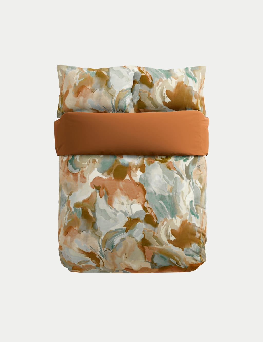 Pure Cotton Sateen Foresta Bedding Set 5 of 5
