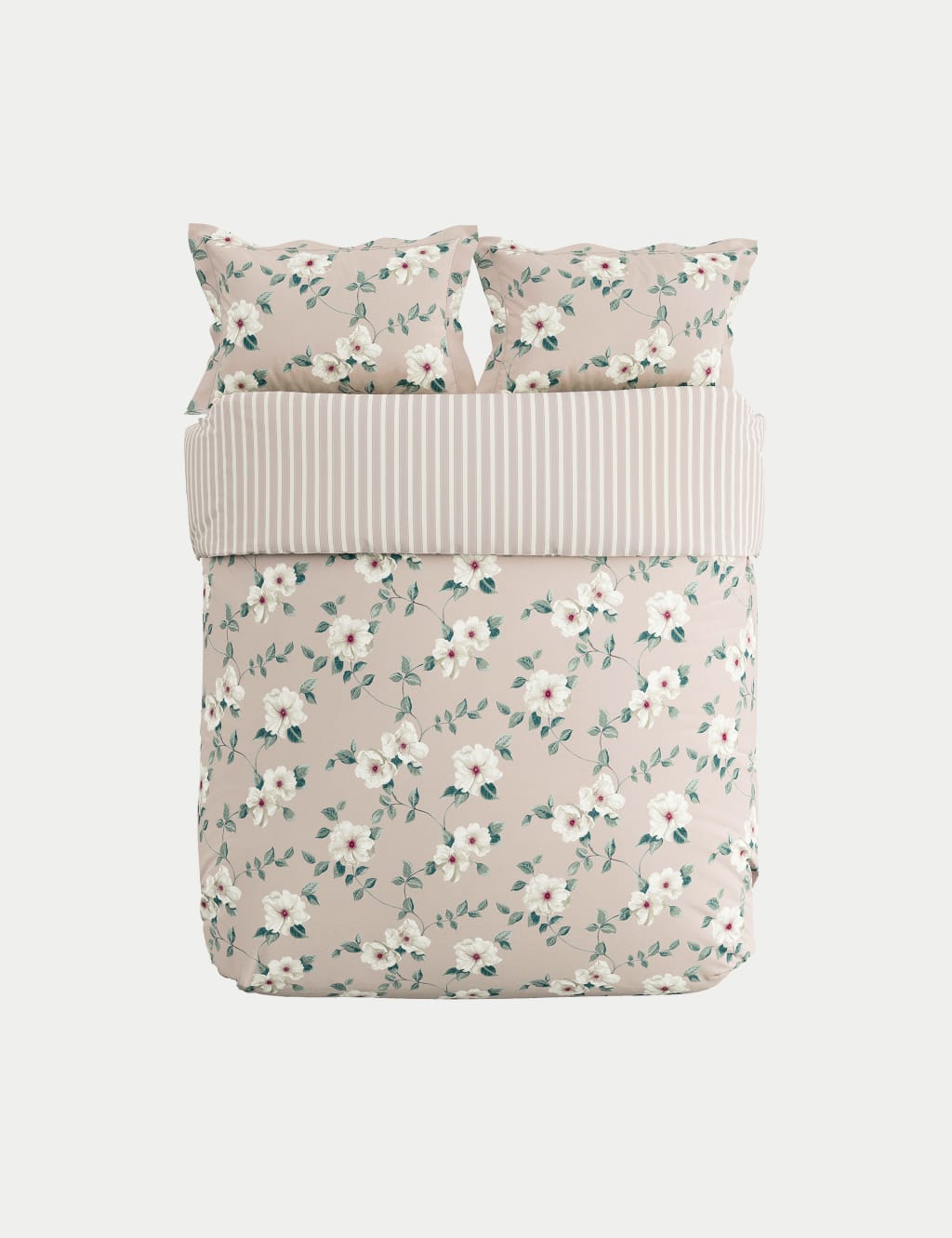 Pure Cotton Poets Rose Bedding Set 2 of 4