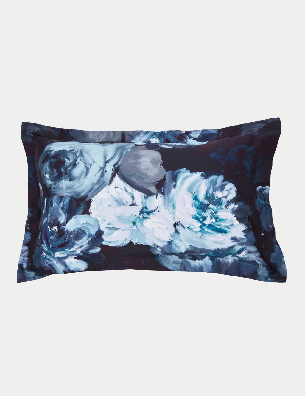 Pure Cotton Sateen Painted Blooms Bedding Set 4 of 4