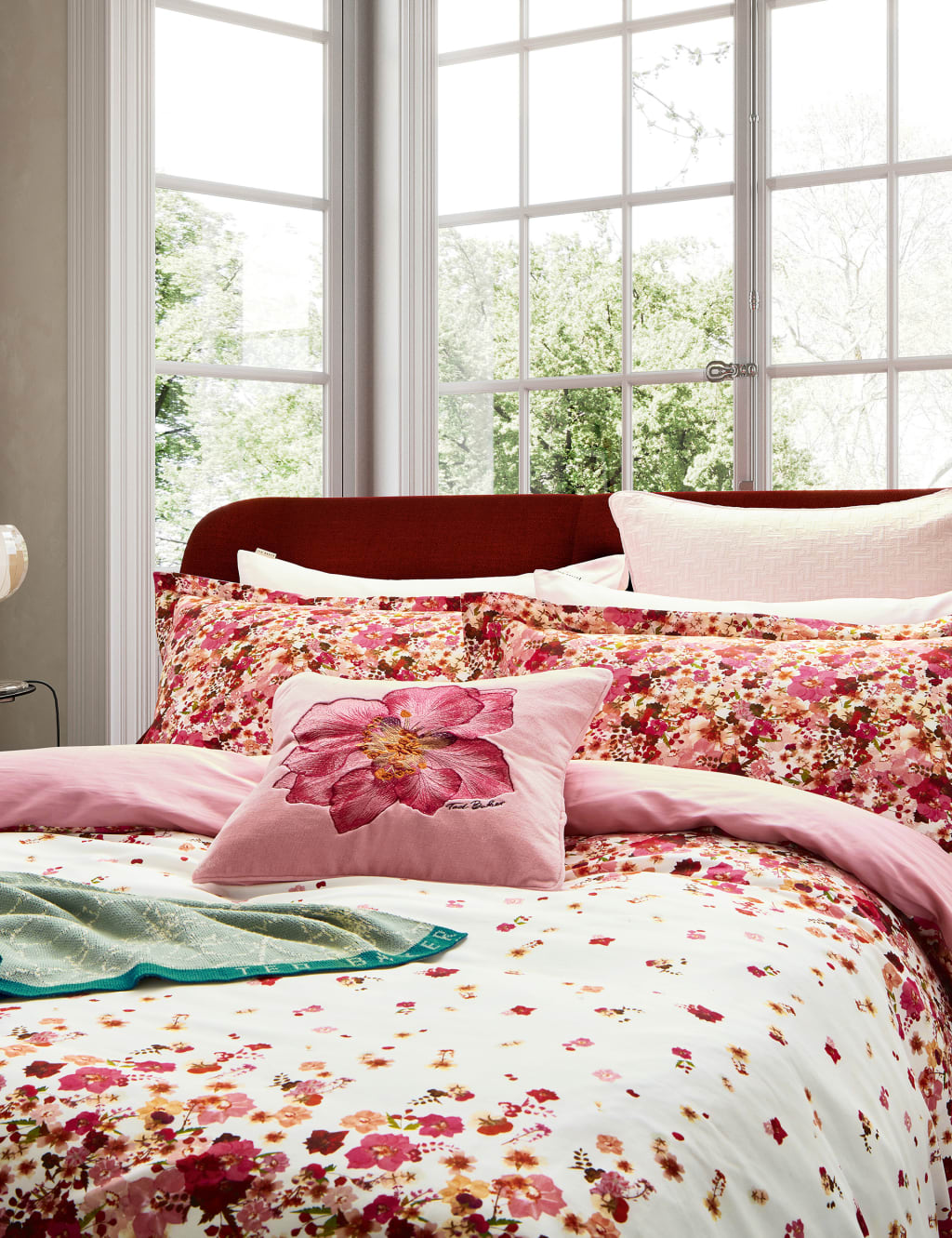 Pure Cotton Pressed Flowers Bedding Set 5 of 5
