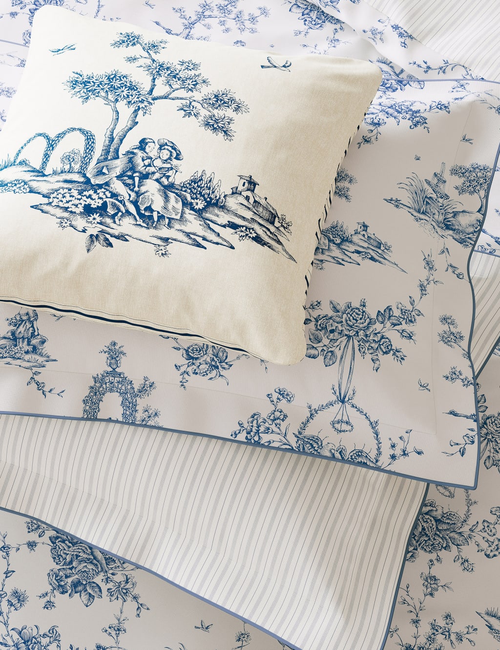 Pure Cotton Enchanted Garden Cushion 2 of 2