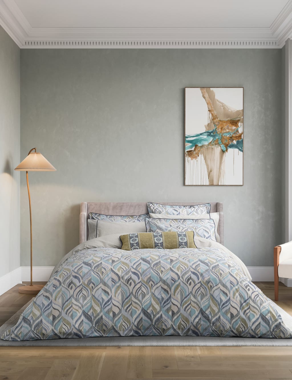 Pure Cotton Rayanne Bedding Set 1 of 2