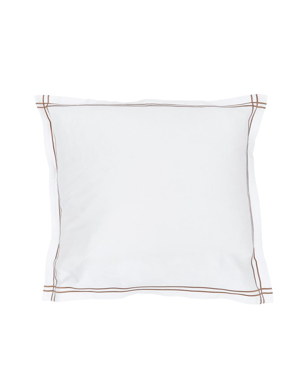 2pk Pure Cotton Zenda Square Pillowcases 2 of 3