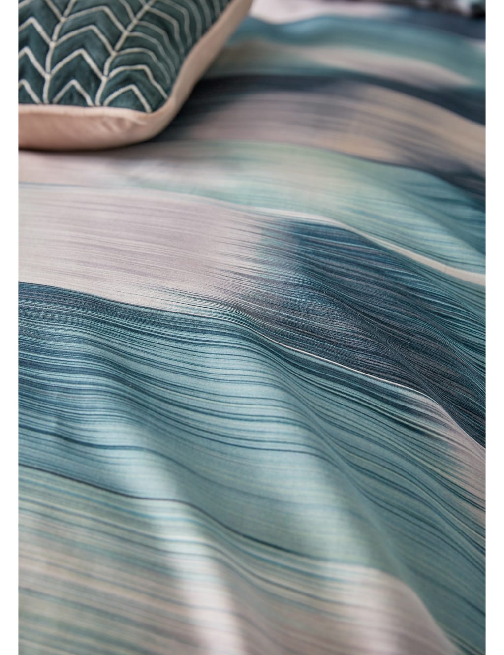 Pure Cotton Sateen Oscillation Bedding Set 4 of 4