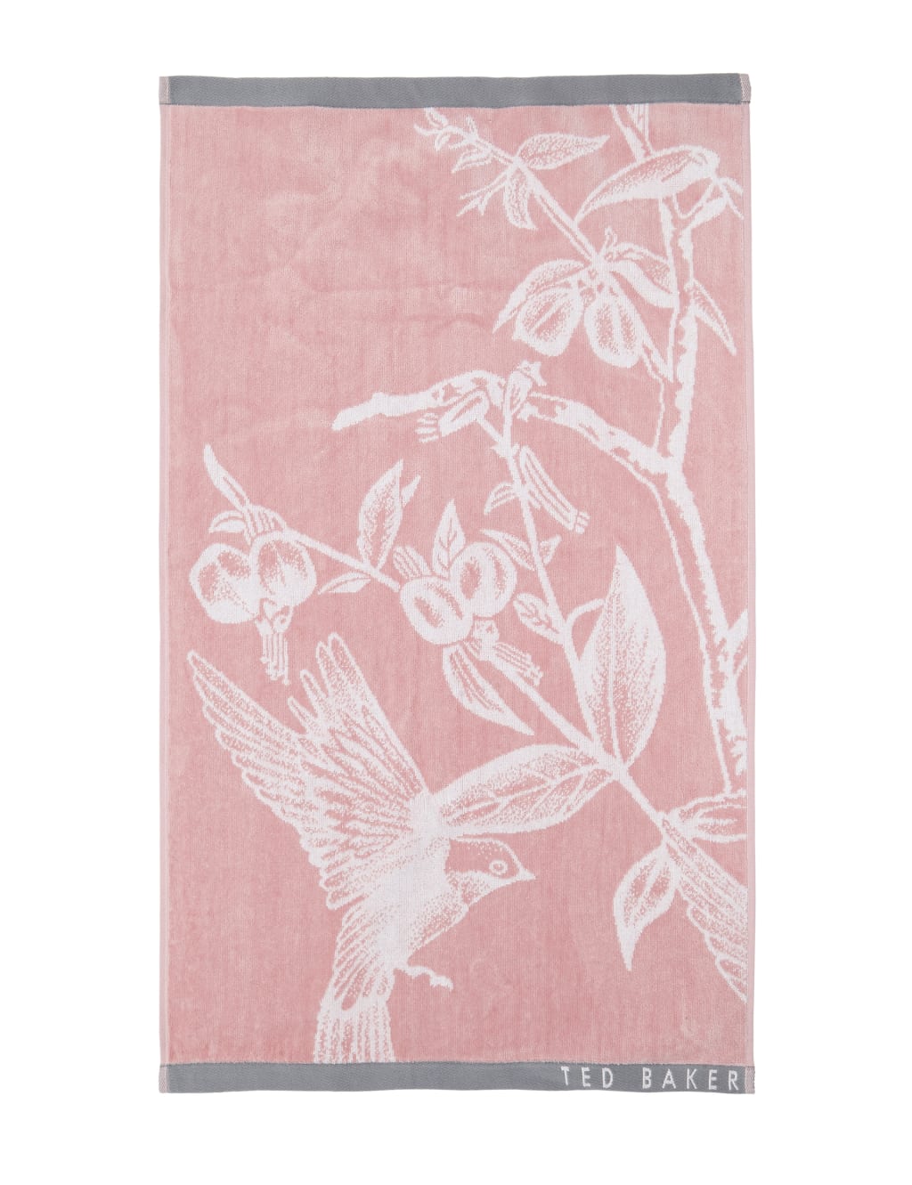 Pure Cotton Botanical Birds Towel 2 of 3