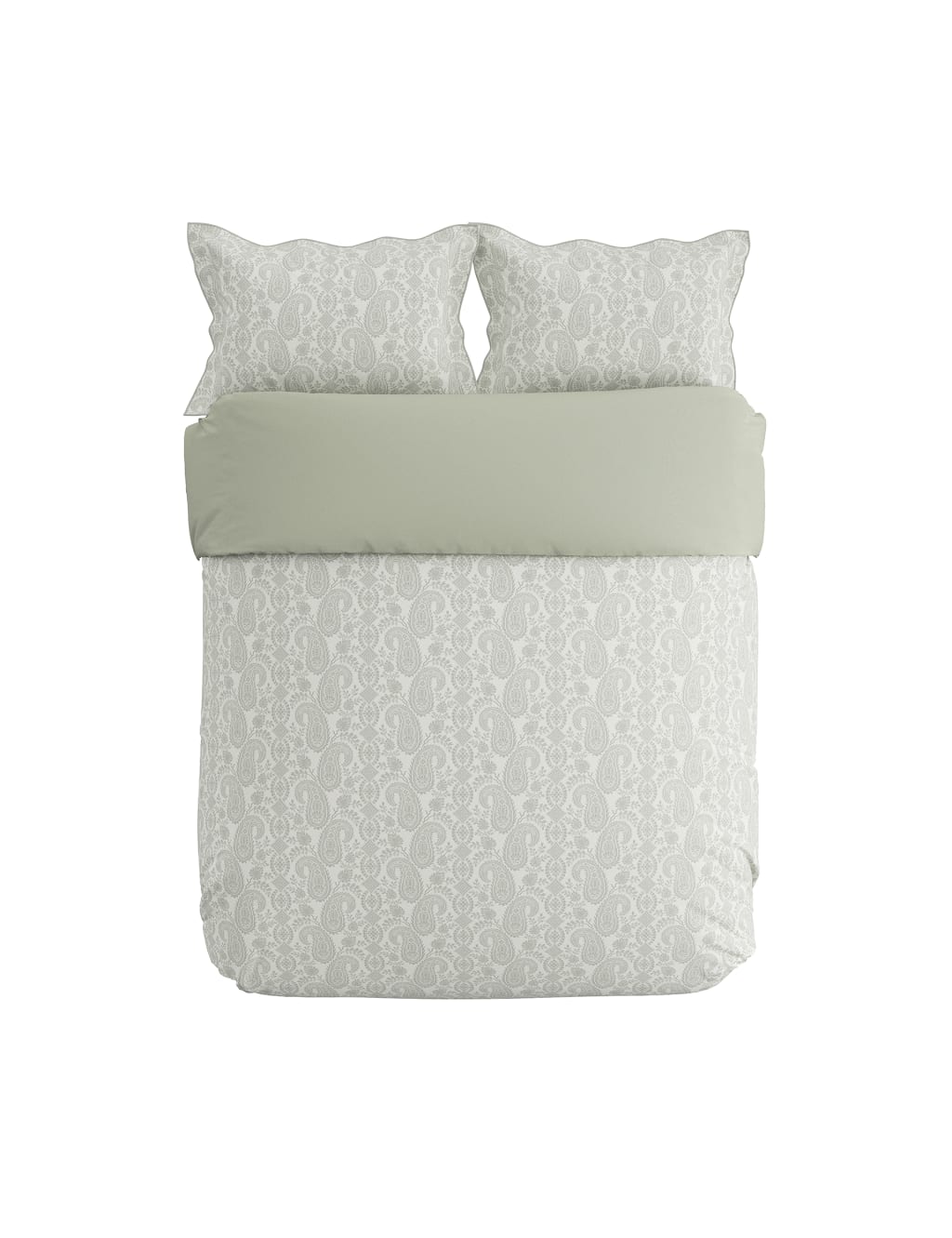 Pure Cotton Silk Road Paisley Bedding Set 2 of 4