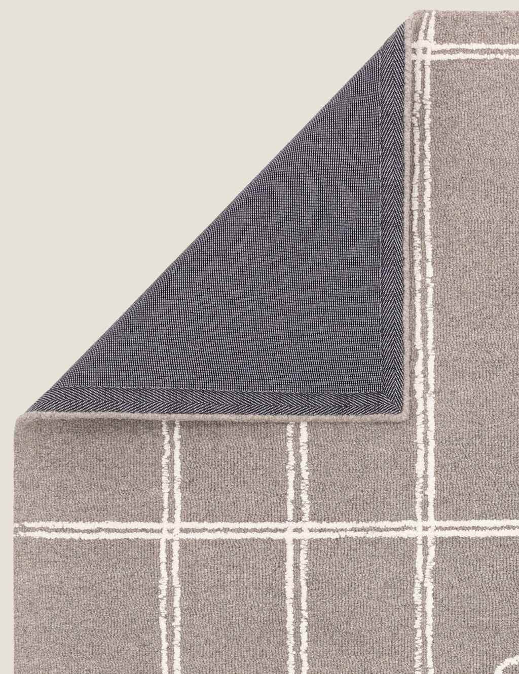 Ada Pure Wool Geometric Tufted Rug 5 of 6