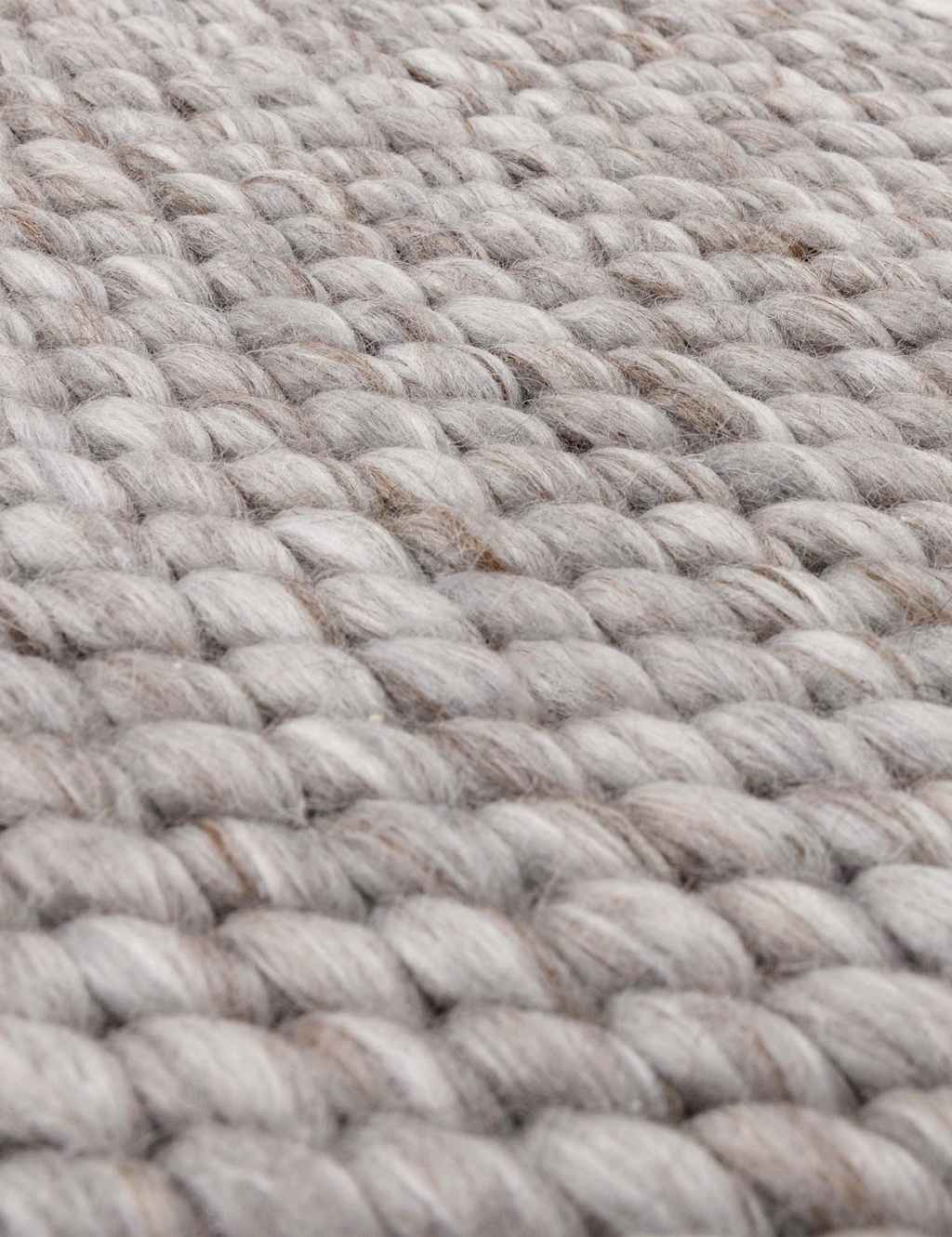 Zander Charcoal Wool Blend Woven Rug 5 of 5