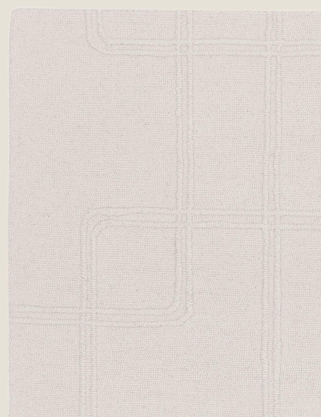 Ada Pure Wool Linear Tufted Rug 4 of 6