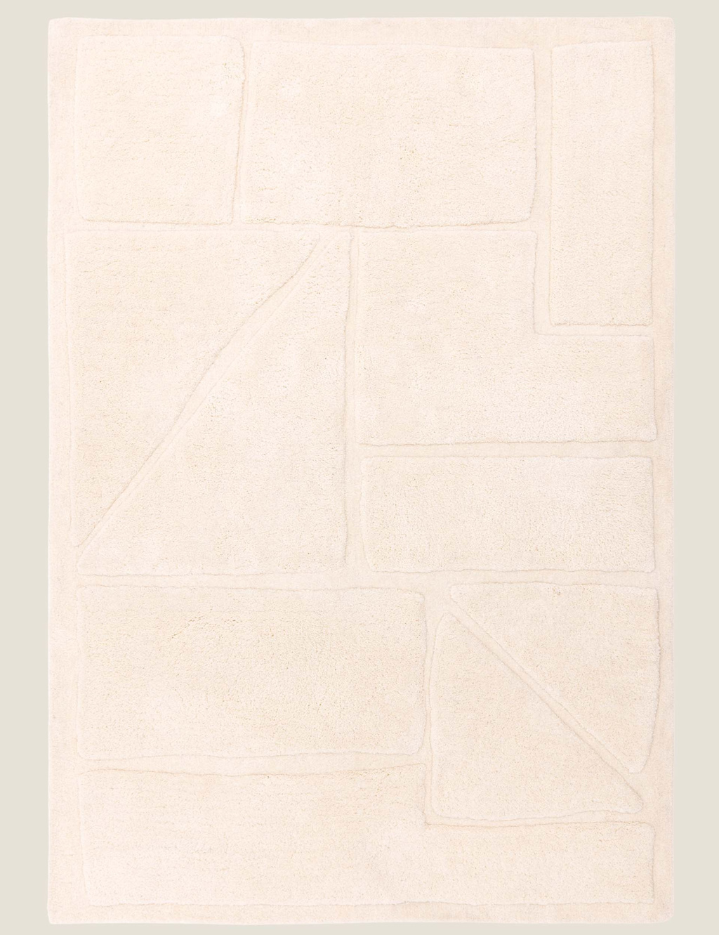 Horizon Ivory Tufted Rug 2 of 6