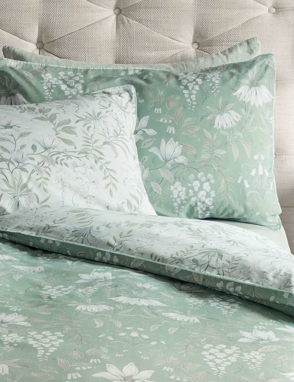 Pure Cotton Sateen Parterre Bedding Set 2 of 2