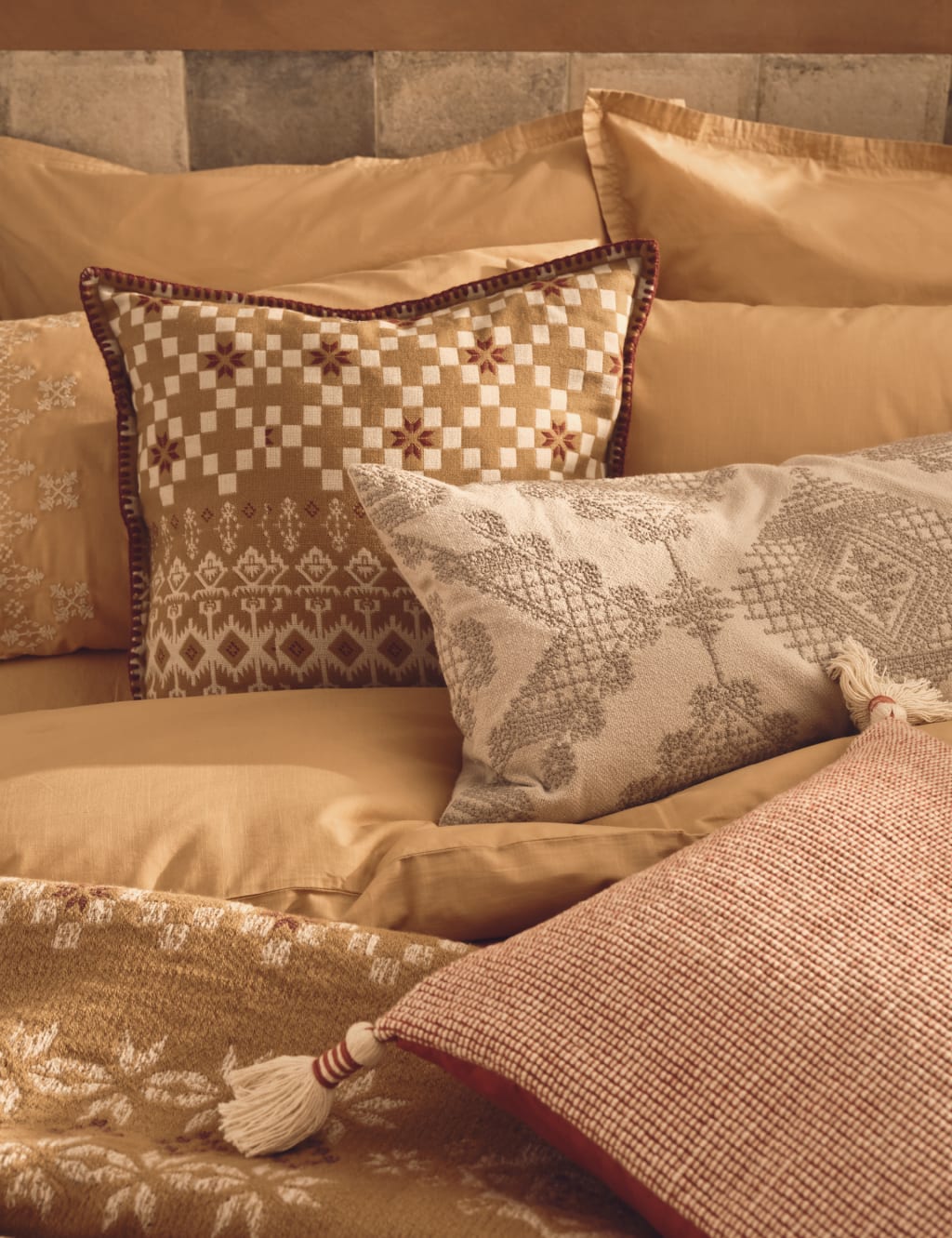 Sandia Pure Cotton Bolster Cushion 5 of 5