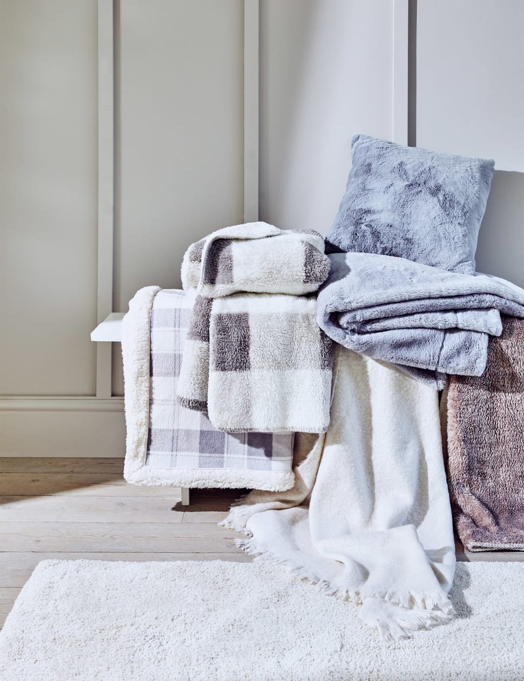 Luxury Fleece Throw M S