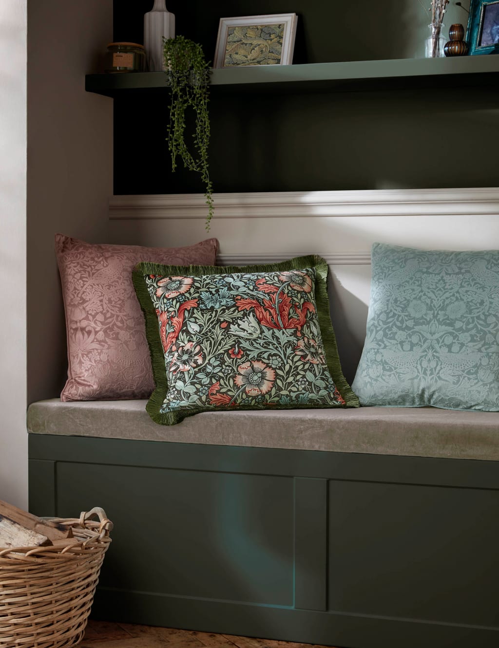 Velvet Compton Cushion 2 of 3