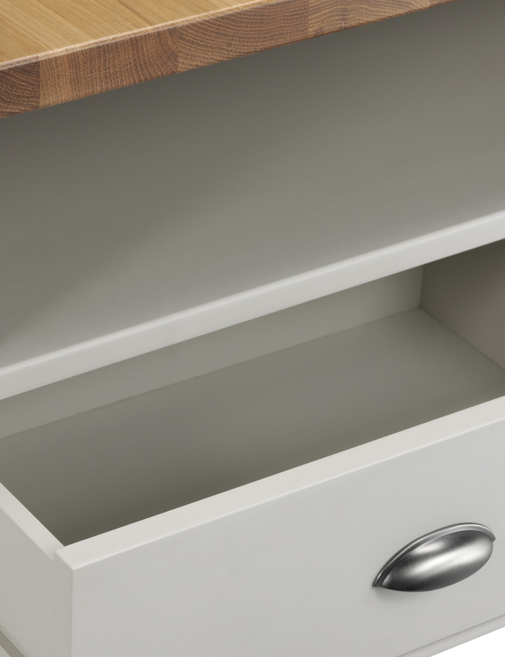 Padstow Corner Putty TV Unit 5 of 8
