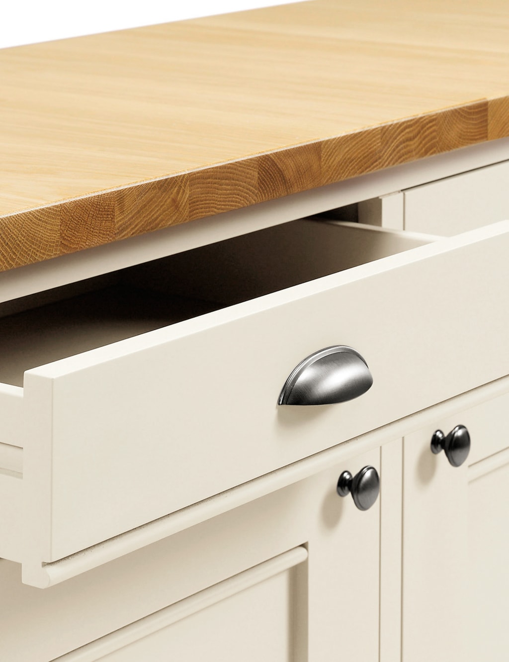 Padstow 3-Door Sideboard Cream 5 of 7