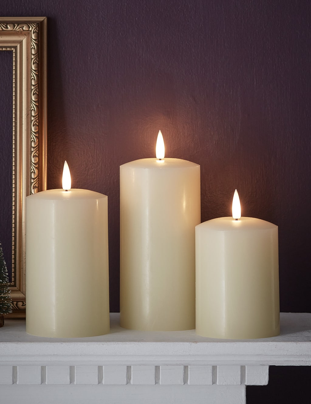 TruGlow® Rechargeable Pillar LED Candle 3 of 8