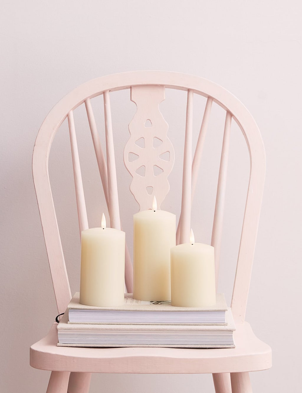 Set of 3 TruGlow® Pillar LED Candles 8 of 9