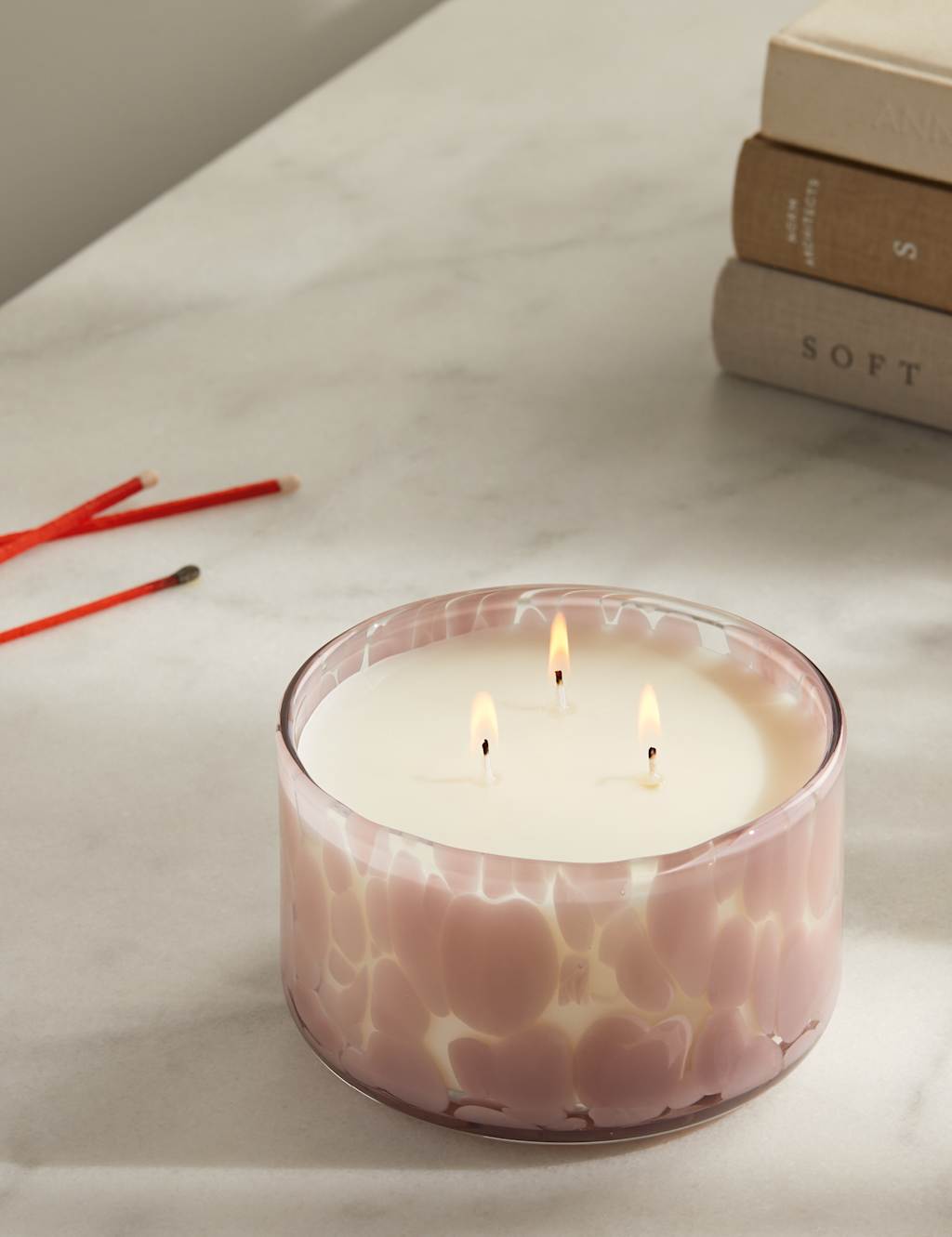 Lychee & Dragonfruit Confetti 3 Wick Candle 4 of 4