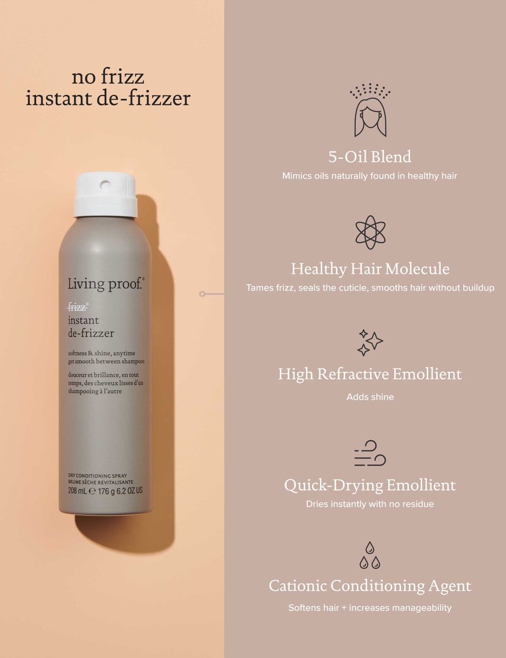 No Frizz Instant De-Frizzer 208ml 4 of 9