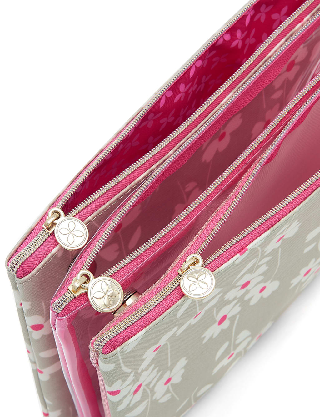 Amy Sage Floral 3 in 1 Makeup Wallet 3 of 3