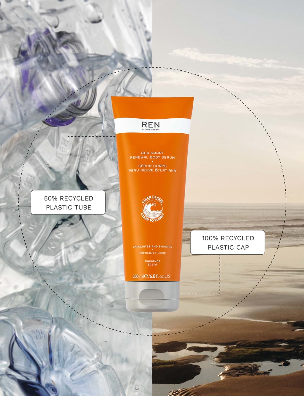 AHA Smart Renewal Body Serum 200ml 7 of 7