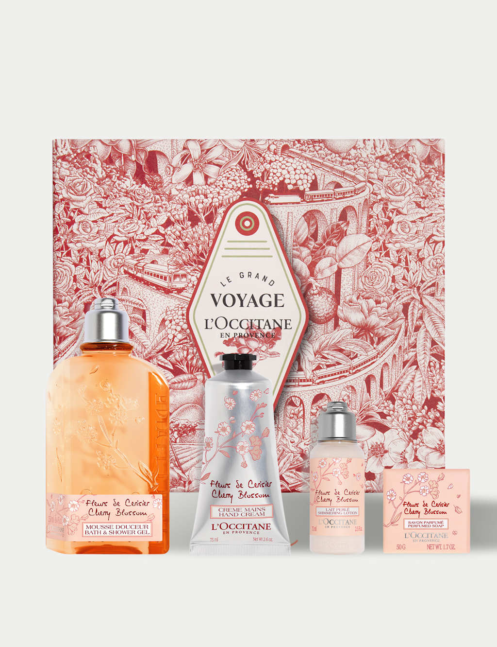 Soft & delicate cherry blossom collection gift set 1 of 2