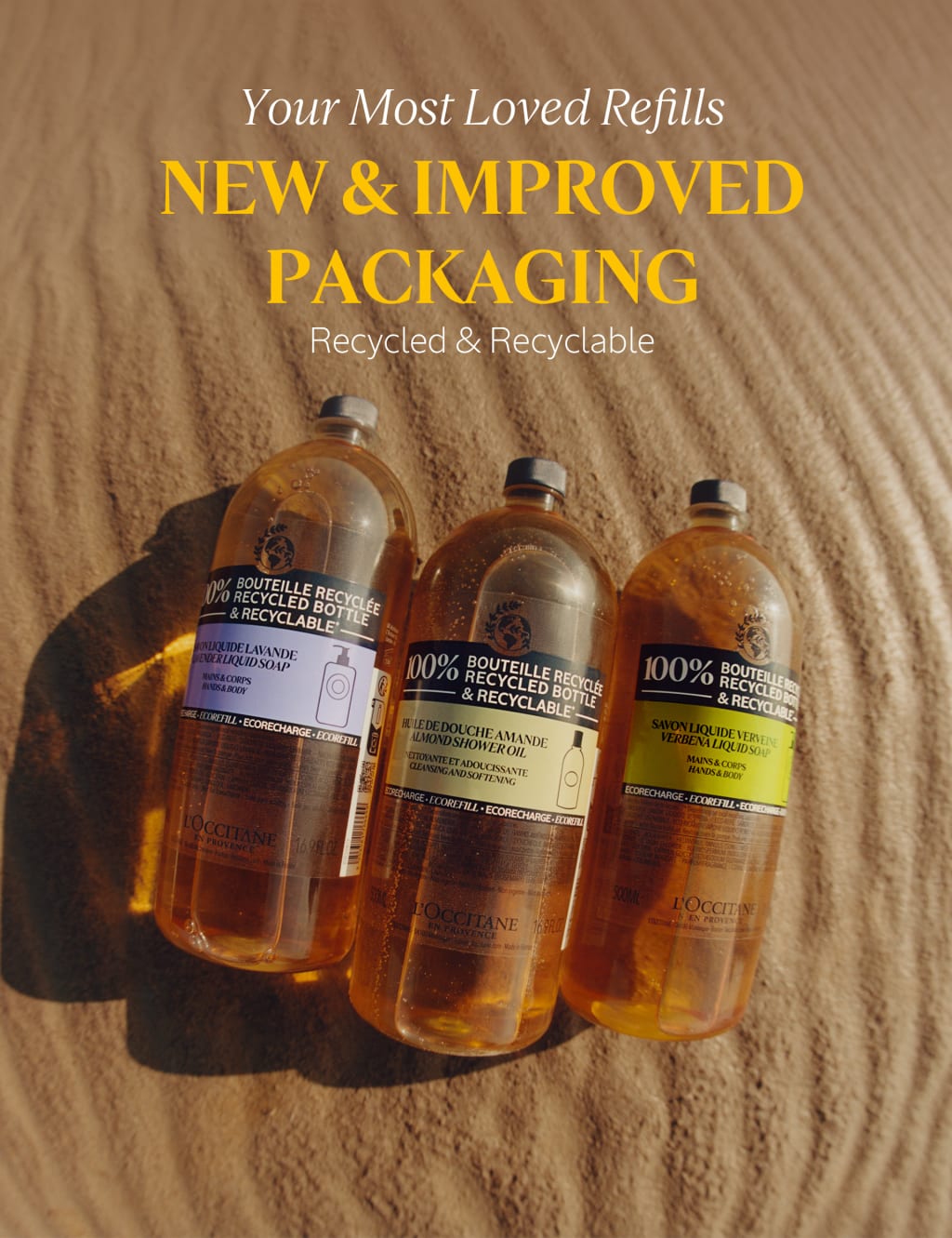 Almond Shower Oil Refill 500ml 3 of 4