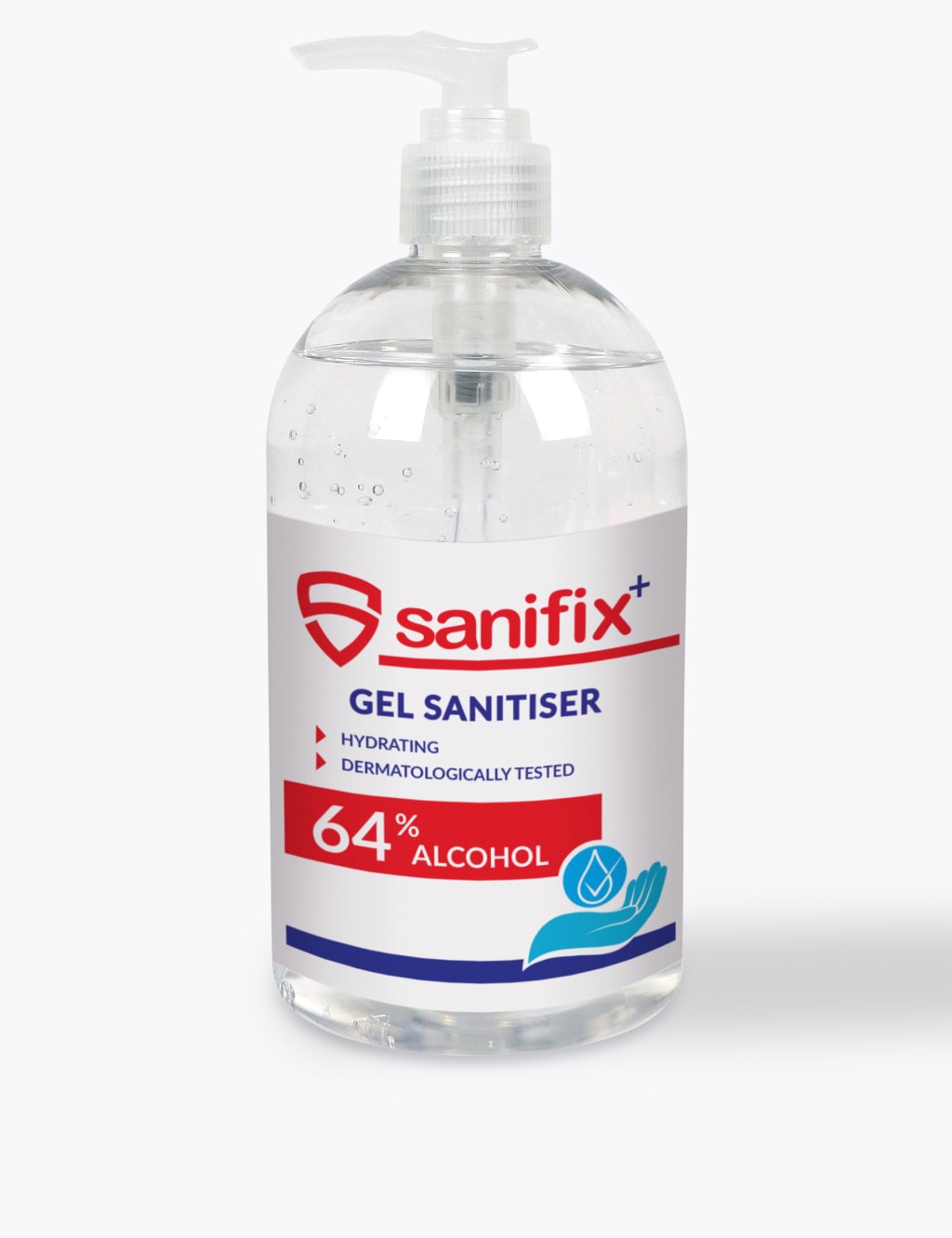 Antibacterial Hand Sanitiser Gel 500ml 1 of 2