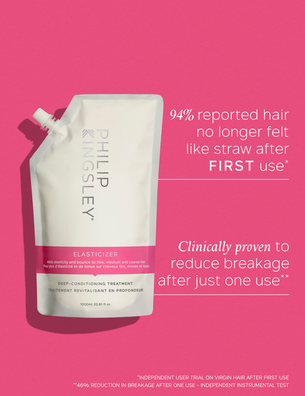 Elasticizer Deep-Conditioning Treatment Refill Pouch 1000ml 3 of 5