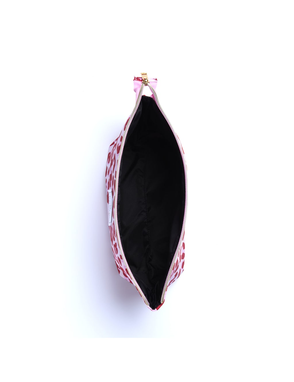 Essential Makeup Pouch In Pink Leopard 4 of 5