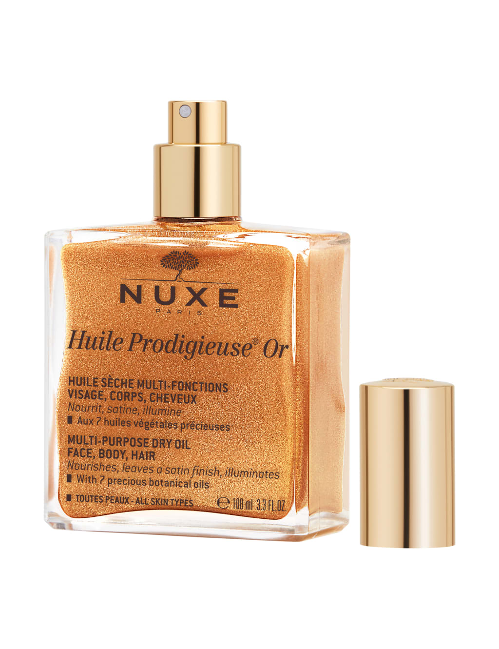 Huile Prodigieuse Multipurpose Golden Shimmer Oil 100ml 3 of 6