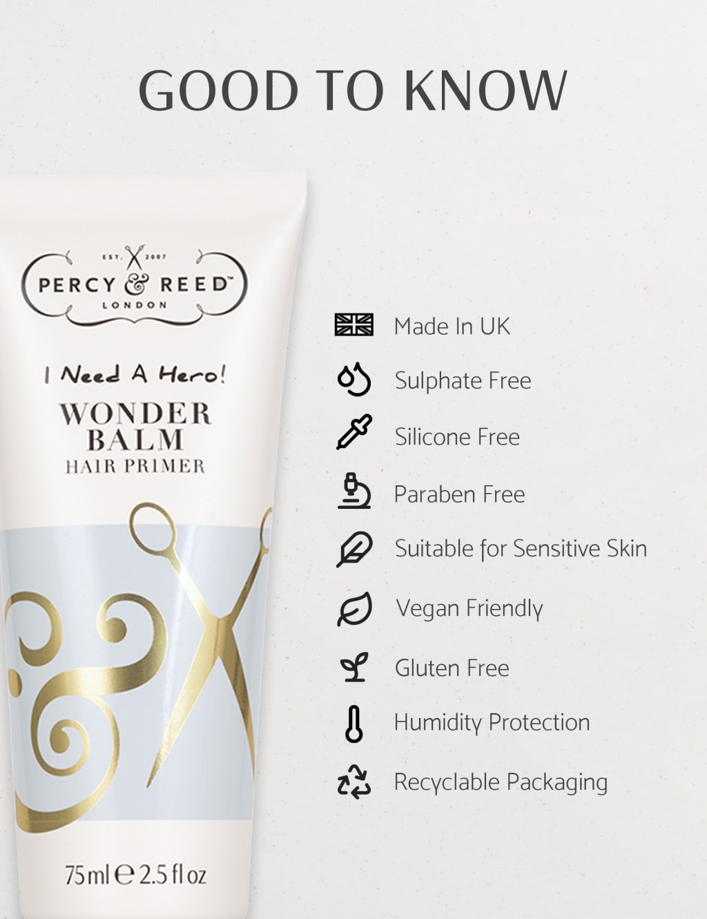 I Need a Hero! Wonder Balm Hair Primer 75ml 7 of 10