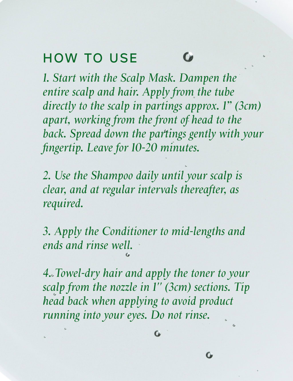 Flaky/Itchy Scalp Regime Kit 5 of 6