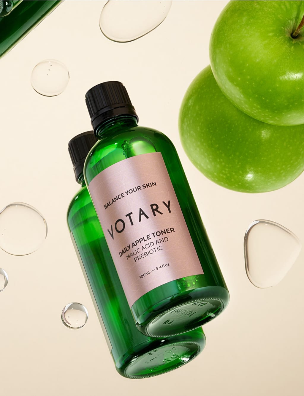 Daily Apple Toner, Malic Acid & Prebiotic 100ml 2 of 3