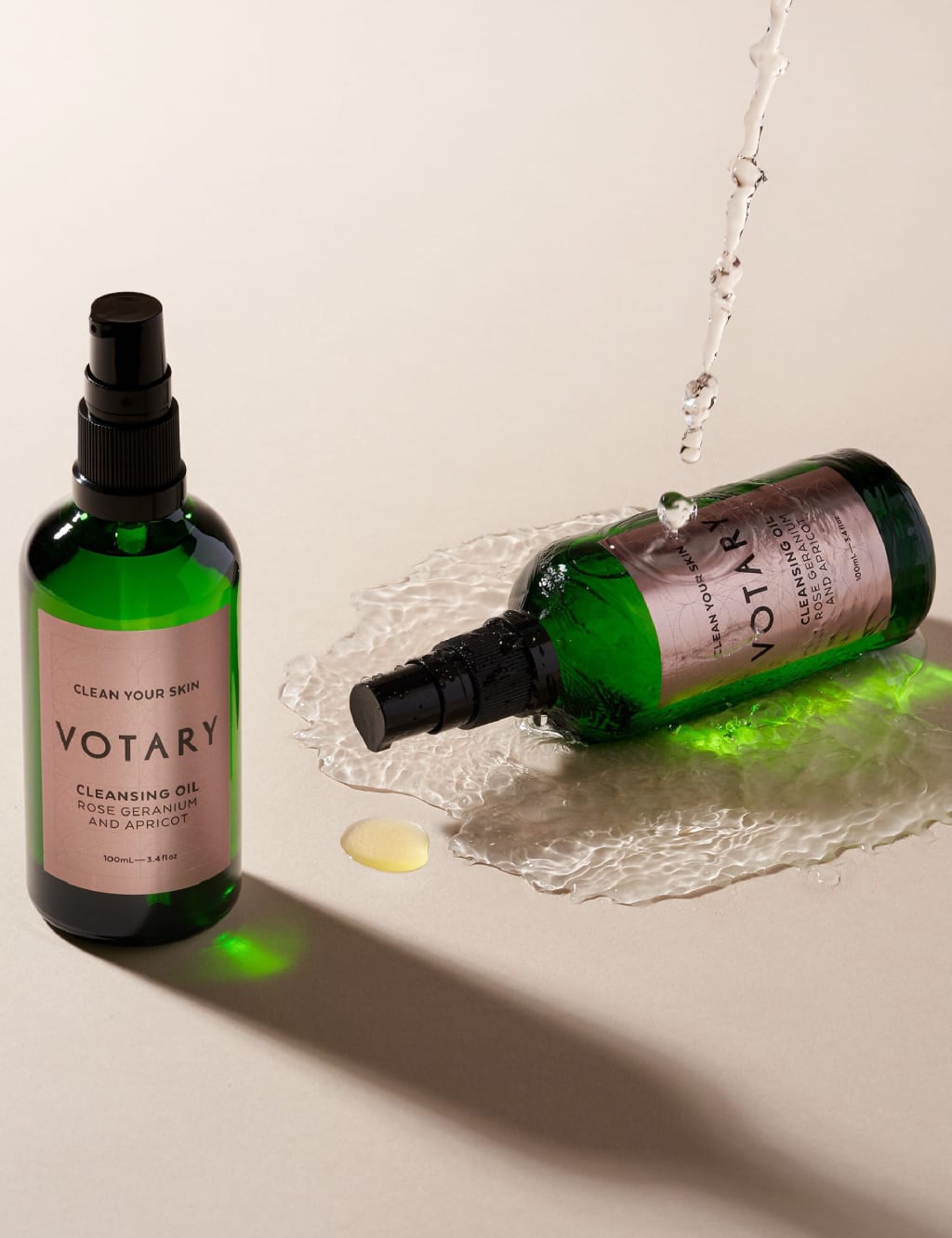 Cleansing Oil - Rose Geranium & Apricot 100 ml 3 of 3