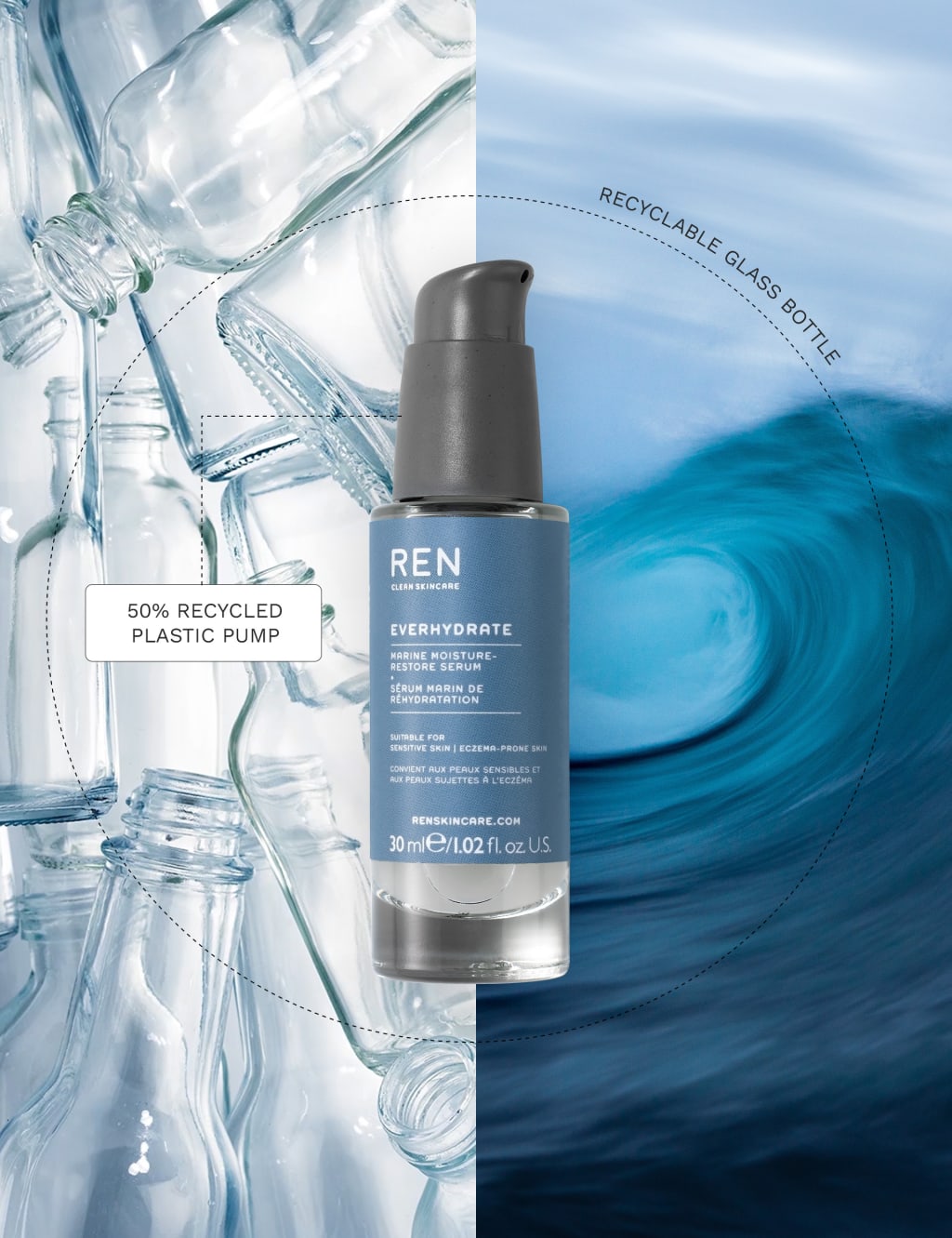 Everhydrate Marine Moisture-Restore Serum 30ml 5 of 6
