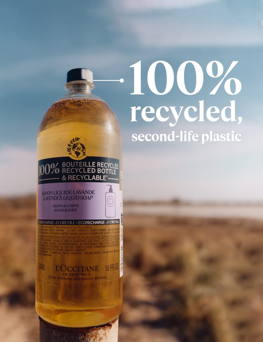 Lavender Refill Liquid Soap 500ml 4 of 4