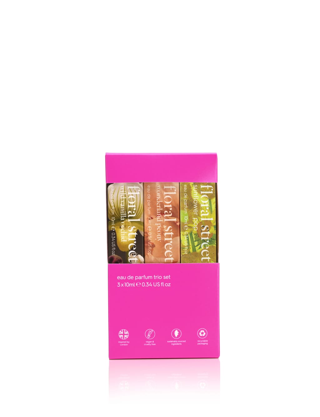 Discovery Fragrance Gift Set, 3 x 10ml: Wonderland Peony, Wild Vanilla Orchid & Sunflower Pop 2 of 3