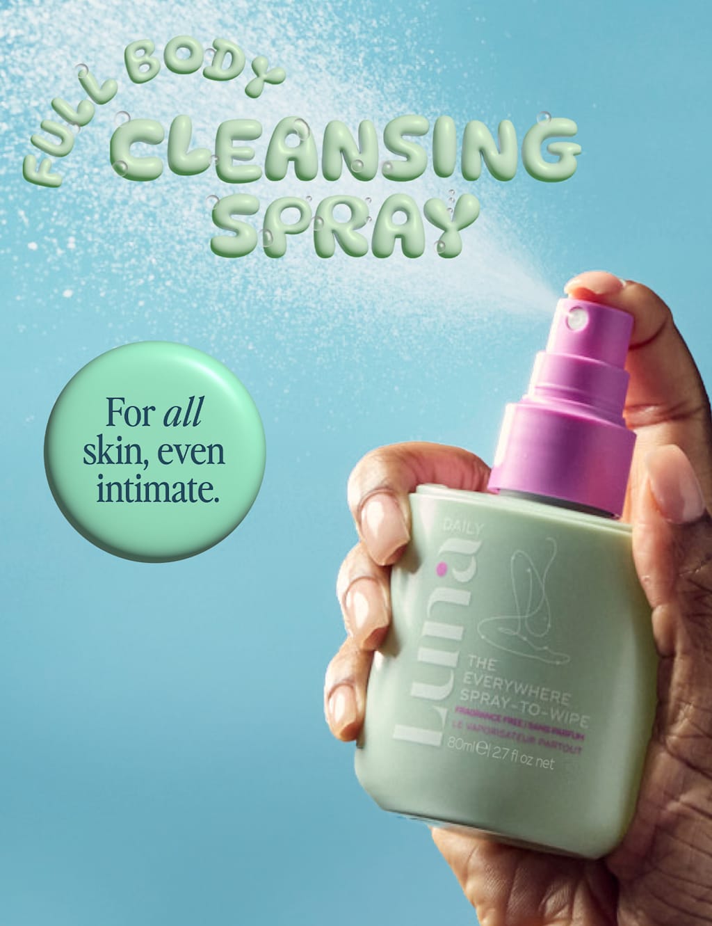 The Everywhere Spray-to-Wipe Frag Free 80ml 2 of 6