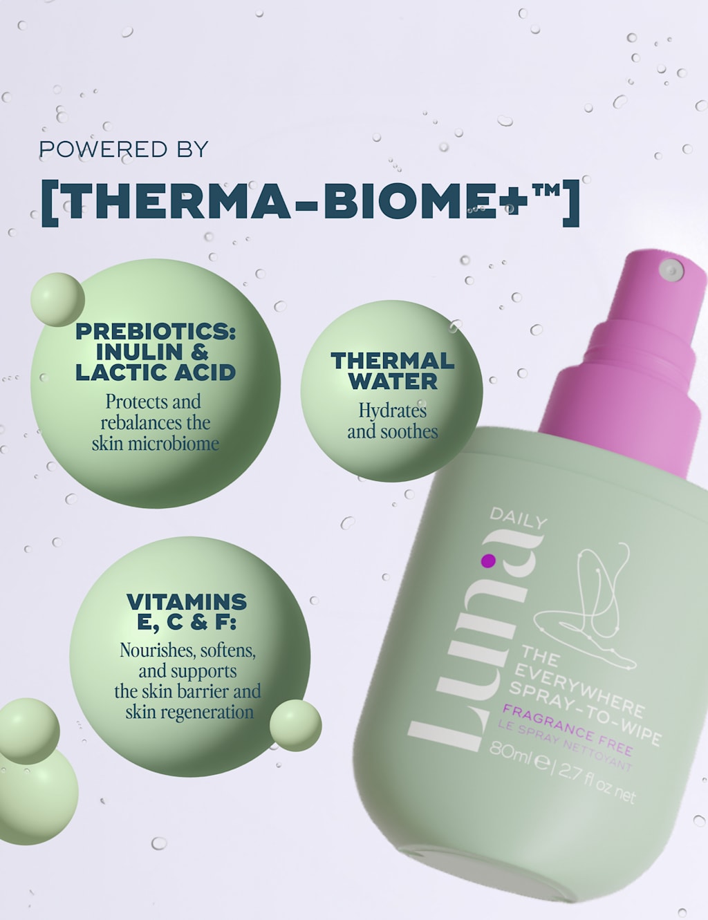 The Everywhere Spray-to-Wipe Frag Free 80ml 3 of 6