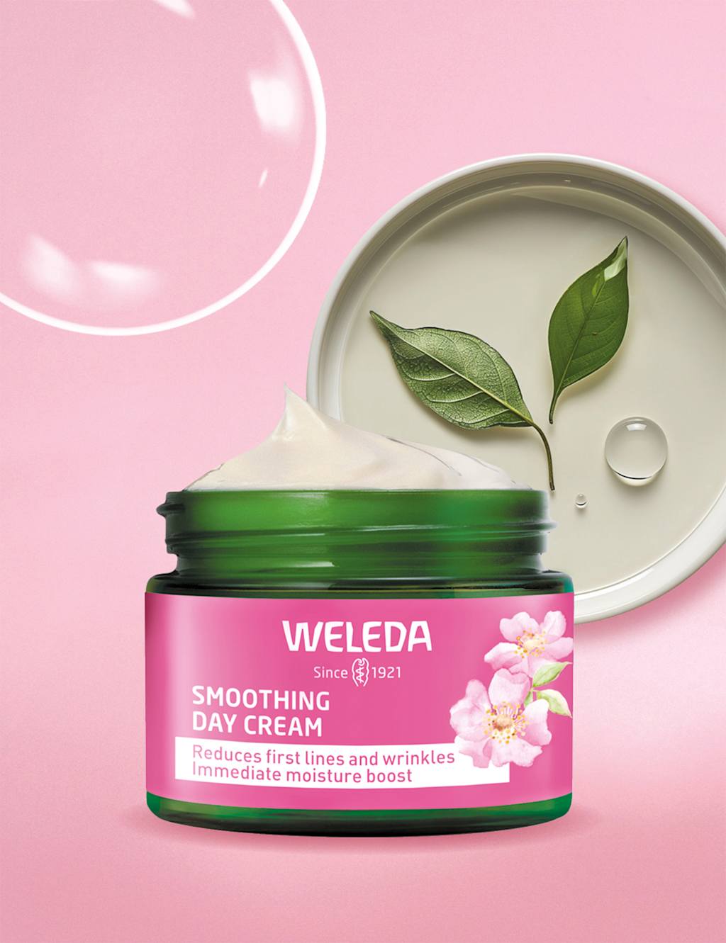 Wild Rose & White Tea Smoothing Day Cream 40ml 3 of 4