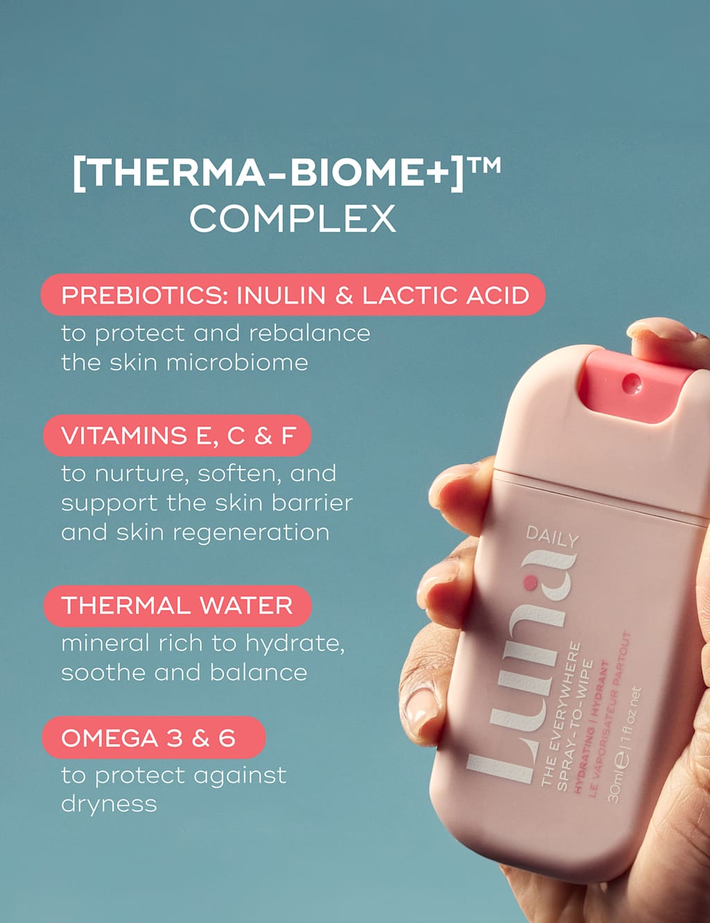 The Everywhere Spray-to-Wipe Hydrating 30ml 3 of 6
