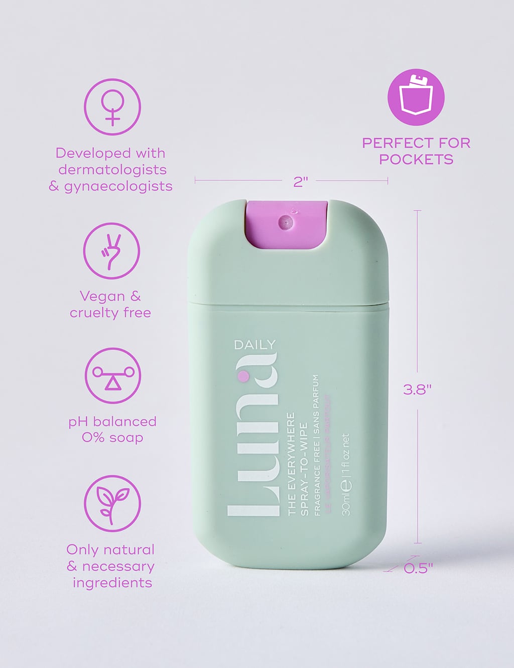 The Everywhere Spray-to-Wipe Frag Free 30ml 4 of 8